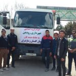 اعزام گروه امدادی شهرداری رودهن به حادثه دیده گان استان گلستان و مازندران