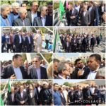 افتتاح پل کابلی با حضور استاندار