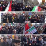 راهپیمایی باشکوه ۲۲ بهمن در رودهن برگزار شد