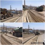 زیر سازی و آسفالت مسکن مهر توسط شهرداری رودهن