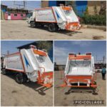 تجهیز و بازسازی ماشین حمل زباله توسط واحد نقلیه شهرداری رودهن