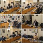 نشست اعضای شورای اسلامی شهر رودهن با رئیس اداره برق
