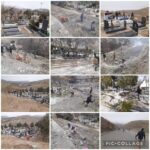 عملیات پاکسازی و نظافت آرامستانهای شهر رودهن