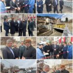 افتتاح پل بتنی ماشین رو جلال با دهانه ۷ متری در خیابان گلستان شهر رودهن