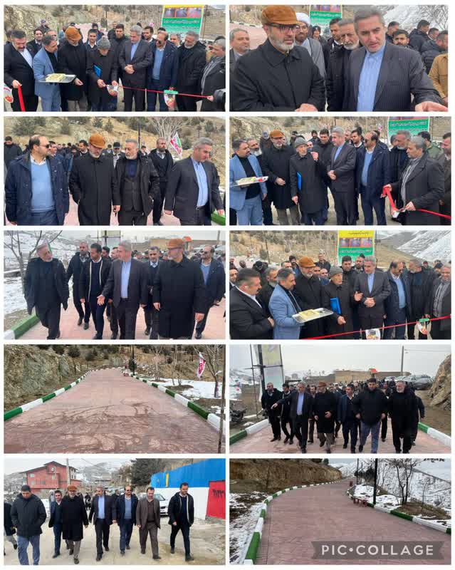 افتتاح جاده سبز (پیست دوچرخه سواری و پیاده روی ) در خیابان اختر شهر رودهن