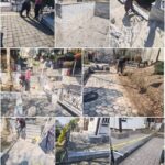 اجراي عمليات مرمت و بهسازي پارك سردار جنگل شهر رودهن